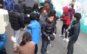 밀양남부교회 청년회 후원 연탄지원 이미지